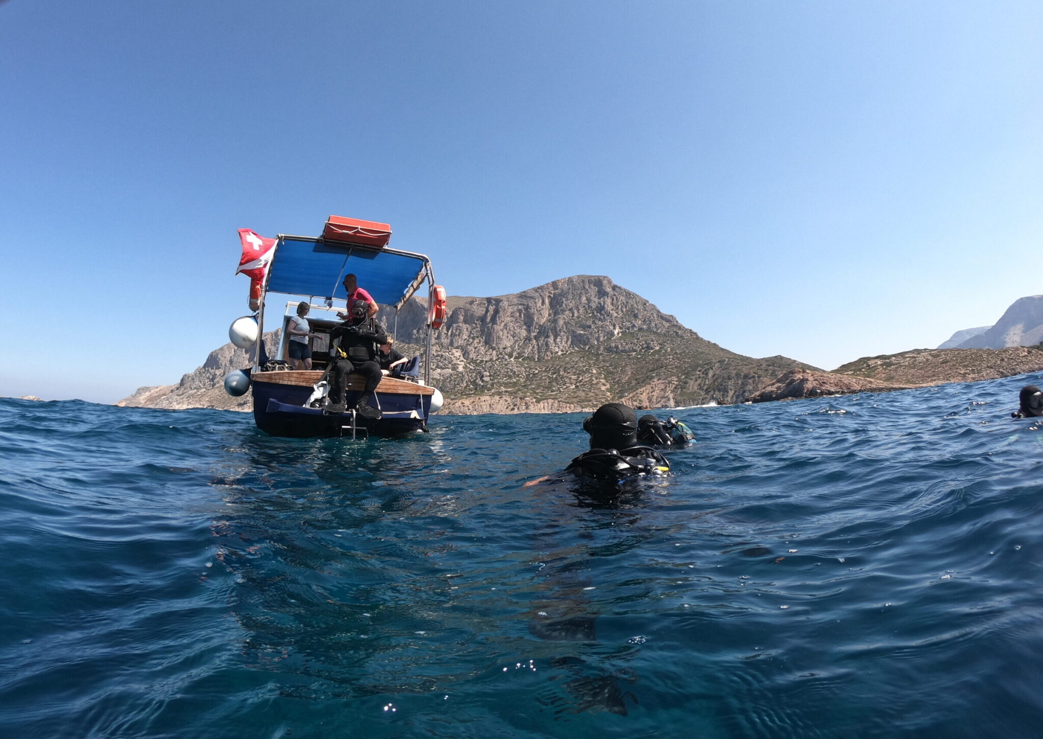 Boat Dive - Diver's Island